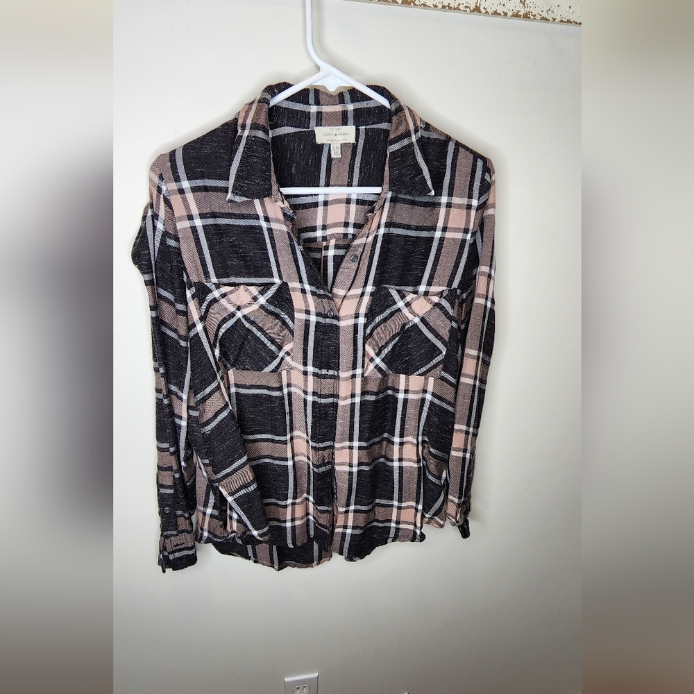LUCKY Brand plaid shirt.